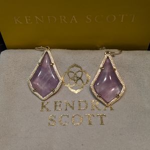 Kendra Scott Gold Alex in Amethyst